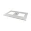 Top plate for OpenFrame, fan, W=1350mm, grey thumbnail 4