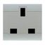 SOCKET BRITISH ST. 2P+E 16A GREY thumbnail 4