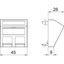 DTS-2RM AL1 Data technology support f.2 connection modules type RM 45x45mm thumbnail 2