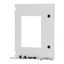 Front door for IZMX16, withdrawable, HxW=550x425mm, IP55, grey thumbnail 5