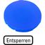 Button plate, flat blue, RELEASE thumbnail 6