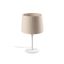 SAMBA WHITE TABLE LAMP E27 ø215*160*ø190 RIBBONED thumbnail 1