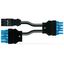 pre-assembled Y-cable Eca 2 x plug/socket black thumbnail 2