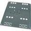 Mounting plate, +mounting kit, for NZM2, vertical, 4p, HxW=400x600mm thumbnail 3