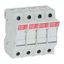 Fuse-holder, low voltage, 32 A, AC 690 V, 10 x 38 mm, 4P, UL, IEC, with indicator thumbnail 39