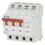 Miniature circuit breaker (MCB) with plug-in terminal, 4 A, 3p+N, characteristic: C thumbnail 2