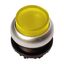 Illuminated Push-button, extended, spring-return, yellow thumbnail 1