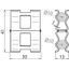 DEHNclip reinforcement clamp St/bare f. Rd 10mm / Rd 10mm thumbnail 2