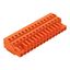 1-conductor female connector CAGE CLAMP® 2.5 mm² orange thumbnail 1