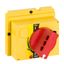 Direct rotary handle, ComPact NSX 100/160/250, red handle/yellow front, IP40 thumbnail 3