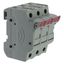 Fuse-holder, LV, 30 A, AC 600 V, 10 x 38 mm, 3P+N, UL, IEC, DIN rail mount thumbnail 40