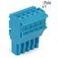 1-conductor female connector Push-in CAGE CLAMP® 4 mm² blue thumbnail 2