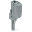 Test plug adapter N 1-pole gray thumbnail 3