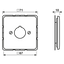 Centre plate for commanding appliance 564GE thumbnail 2