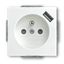 20 MUCBUSB-884-500 CoverPlates (partly incl. Insert) USB charging devices studio white matt thumbnail 1