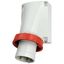 Wall mounted inlet, 63A4p6h400V, IP67 thumbnail 2