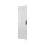 Section door, closed IP55, left or right-hinged, HxW = 1800 x 850mm, grey thumbnail 2