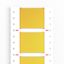 Cable coding system, 17 - 23 mm, 42.2 mm, Polyolefine, yellow thumbnail 1