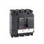 circuit breaker ComPact NSX160N, 50 kA at 415 VAC, TMD trip unit 160 A, 4 poles 3d thumbnail 3