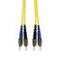 FO Patchcord Duplex FC/FC, 9/125æm OS2, LS0H-3, yellow, 5.0m thumbnail 3