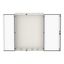 Floor-standing distribution board EMC2 empty, IP55, protection class II, HxWxD=1700x1300x270mm, white (RAL 9016) thumbnail 6