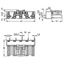 Socket for PCBs straight 5-pole gray thumbnail 4