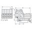 831-3207/007-000 1-conductor male connector; Push-in CAGE CLAMP®; 10 mm² thumbnail 4