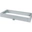 Cable arrangement plinth for floor standing distribution board IP54, HxWxD=100x850x400mm, grey thumbnail 2