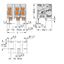 2636-1355 PCB terminal block; 16 mm²; Pin spacing 15 mm thumbnail 4