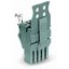 1-conductor female connector Push-in CAGE CLAMP® 4 mm² gray thumbnail 2