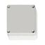 Enclosure ABS, grey cover, 130x130x75 mm, RAL7035 thumbnail 2