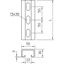 MS5030P1500FT Profile rail perforated, slot 22mm 1500x50x30 thumbnail 2