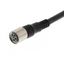 Sensor cable, M8 straight socket (female), 4-poles, PVC robot cable, I XS3F0059F thumbnail 5