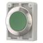 Pushbutton, RMQ-Titan, flat, maintained, green, blank, Front ring stainless steel thumbnail 2