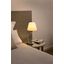 ETERNA CHROME TABLE LAMP BEIGE LAMPSHADE thumbnail 2