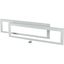 Plinth, side panels for HxD 200 x 600mm, grey, with cable duct cutout thumbnail 2