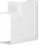 Flat angle overlapping for wall trunking BRN 70x130mm of PVC in pure w thumbnail 1