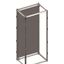 1/10RG4 Switchgear cabinet, Field width: 1, Rows: 14, 2213 mm x 364 mm x 425 mm, Grounded (Class I), Maximum IP54 thumbnail 2