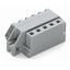 1-conductor female connector, angled CAGE CLAMP® 2.5 mm² gray thumbnail 1