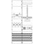 KA4274 Measurement and metering transformer board, Field width: 2, Rows: 0, 1050 mm x 500 mm x 160 mm, IP2XC thumbnail 6