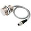 Proximity sensor, inductive, brass-nickel, short body, M30, shielded, thumbnail 2