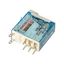 Mini.ind.relays 2CO 8A/12VDC/Agni+Au/Test button/Mech.ind. (46.52.9.012.5040) thumbnail 3