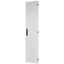 Section wide door, ventilated, right, HxW=2000x425mm, IP42, grey thumbnail 1