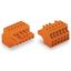 2-conductor female connector Push-in CAGE CLAMP® 2.5 mm² orange thumbnail 1