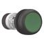 Pushbutton, Flat, maintained, 2 N/O, Screw connection, green, Blank, Bezel: black thumbnail 6