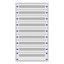 Multi-module distribution board 3M-28L, H:1335 W:760 D:200mm thumbnail 1