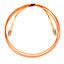 FO Patchcord Duplex LC/LC,50/125æm OM2, LS0H-3, orange, 1.0m thumbnail 3