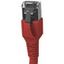 Patchcord RJ45 shielded Cat.6a 10GB, LS0H, red,     0.5m thumbnail 6