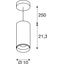 NUMINOS L PD 28W 2675lm 4000K 24ø 230V DALI LED black thumbnail 2