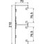 GS-D70210RW Device installation trunking symmetrical 70x210x2000 thumbnail 2